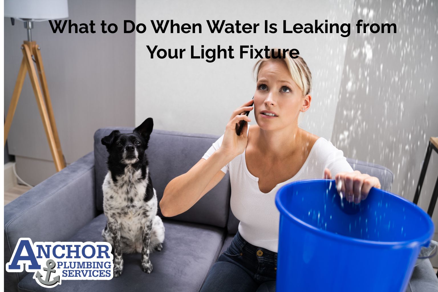 What to Do When Water Leaks from a Light Fixture