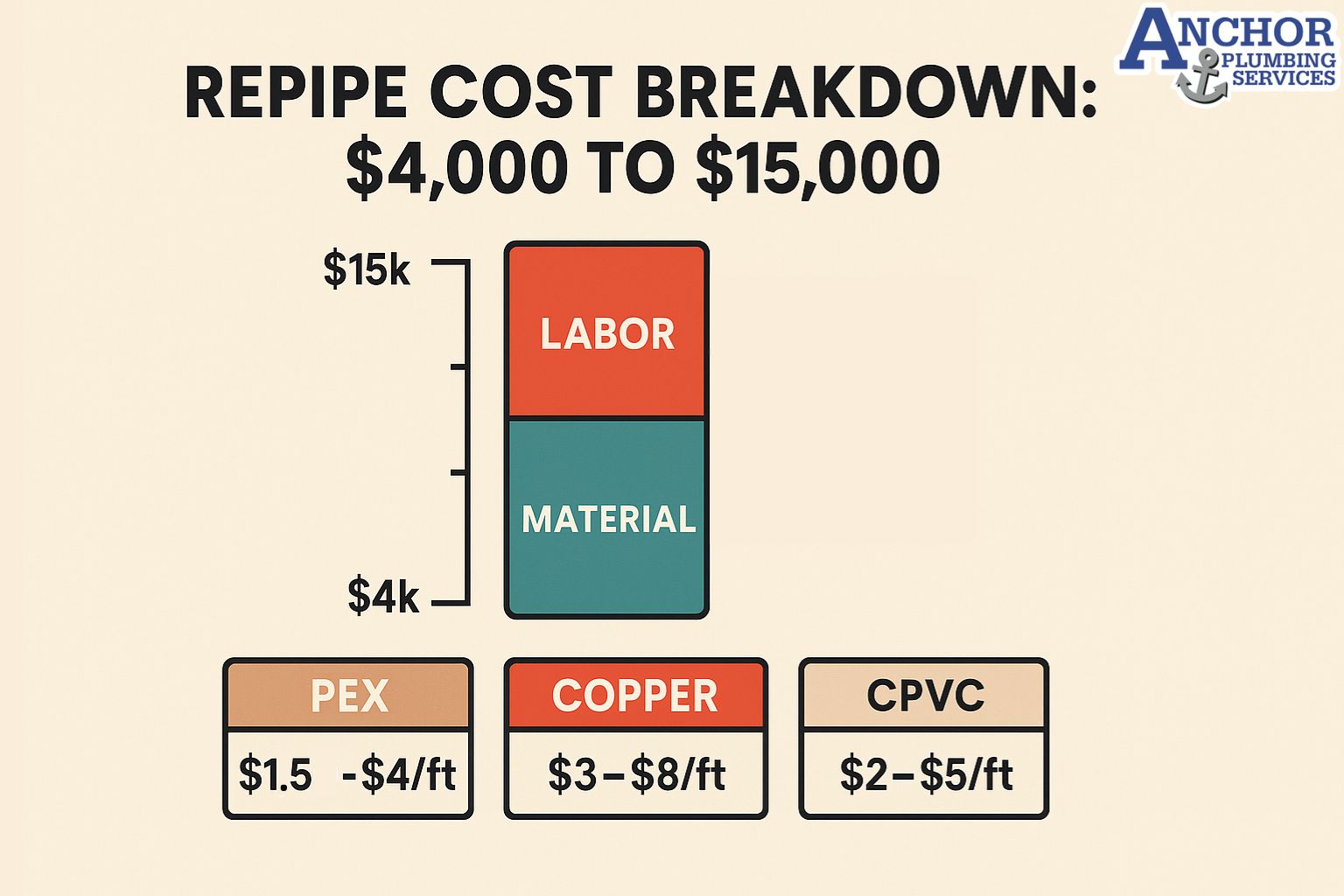 Whole House Repiping Cost
