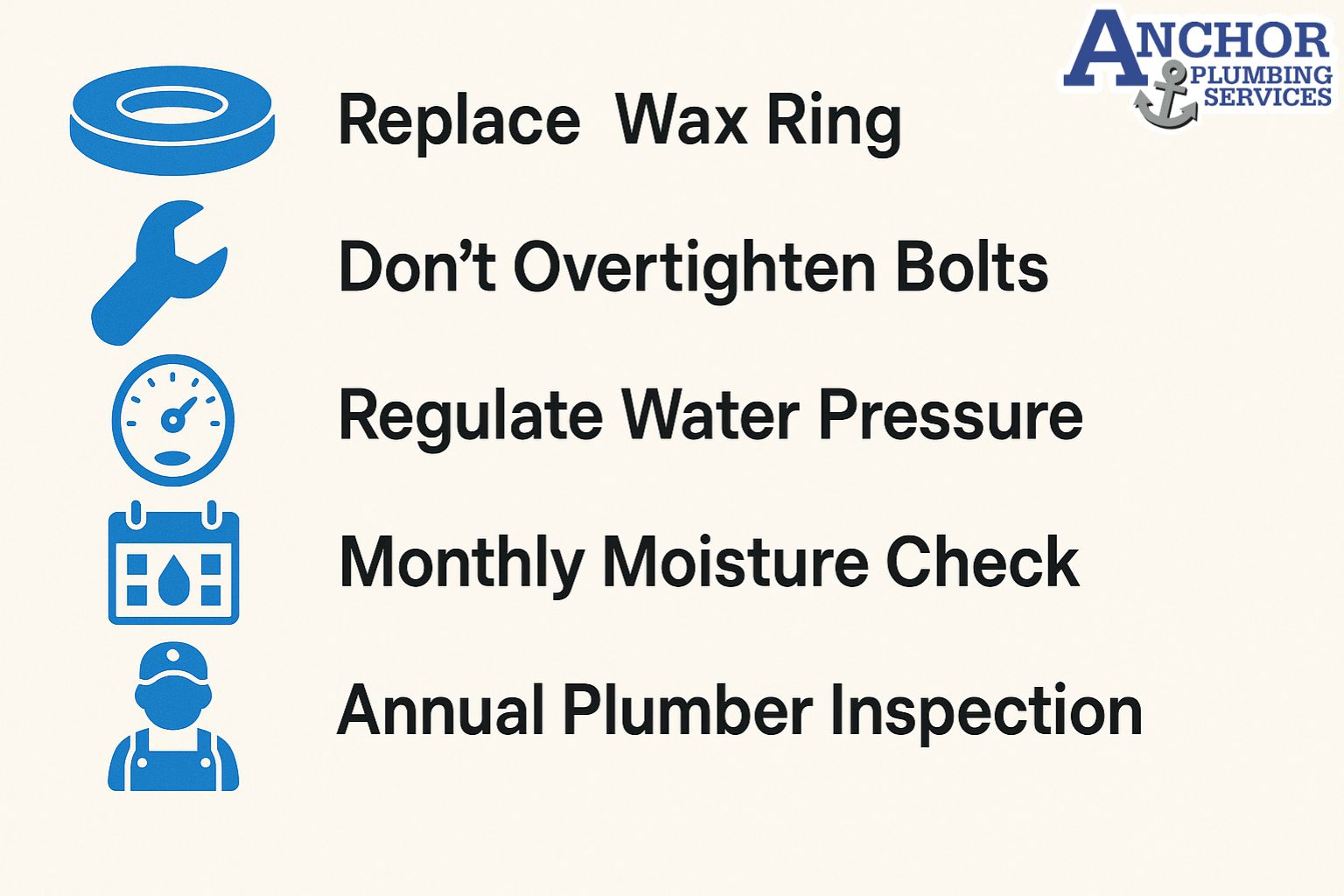 Prevention Tips for Toilet Base Leaks